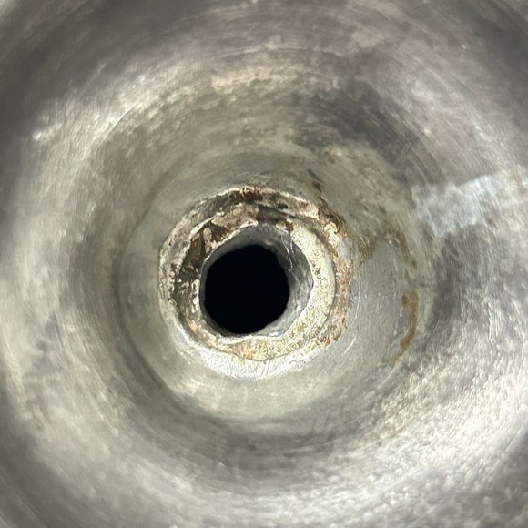 Vintage Colonial Casting Meriden Pewter Candlestick Candle Holder 9” Silver Tone - Picture 8 of 16